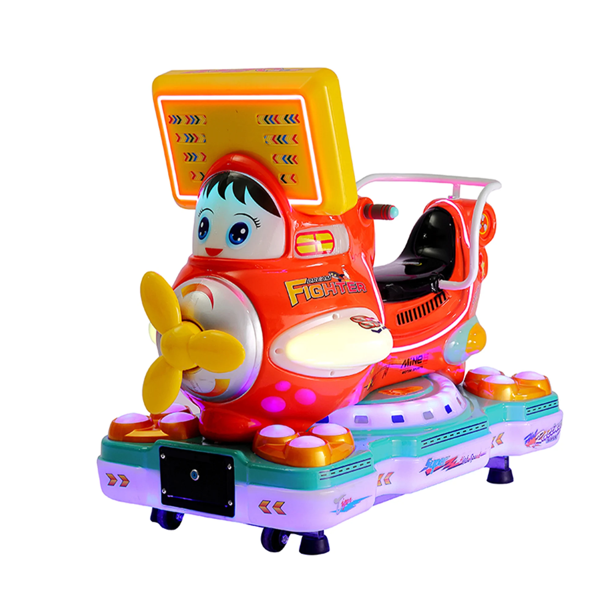 Factory Price Single Motorcycle Racing Game Machine Coin-Operated Arcade Swaying Car for Shopping Mall Game Kids' English Game