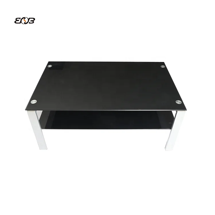 Rectangle Steel Metal Tempered Glass Office Home Goods Coffee Table Buy Tempered Glass Coffee Table Tea Table Living Room Furniture Tea Table Product On Alibaba Com