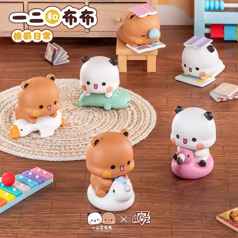 New Arrival 100% Original Cartoon 12PCS/Box Bubu Dudu Couple Daily
