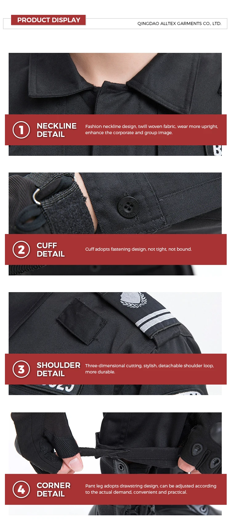 Male Security Uniform Security Bodyguard Uniforms Airport Security ...