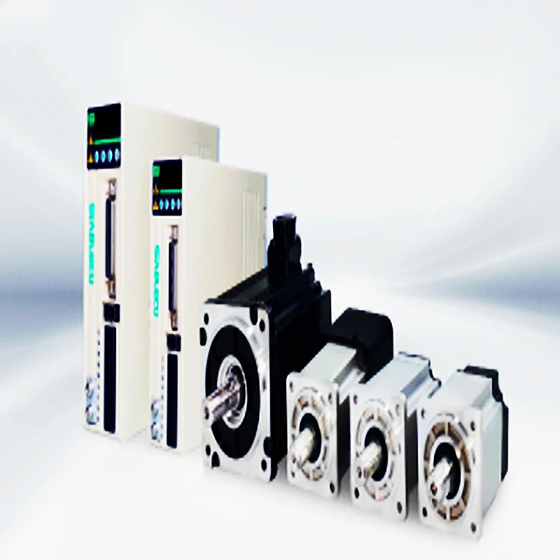 TOP 10 Brand STABLECU Ac Servo Motor Servo Driver Kit 220v 400W AC Tepper Motor with Encode Line for Milling Machine