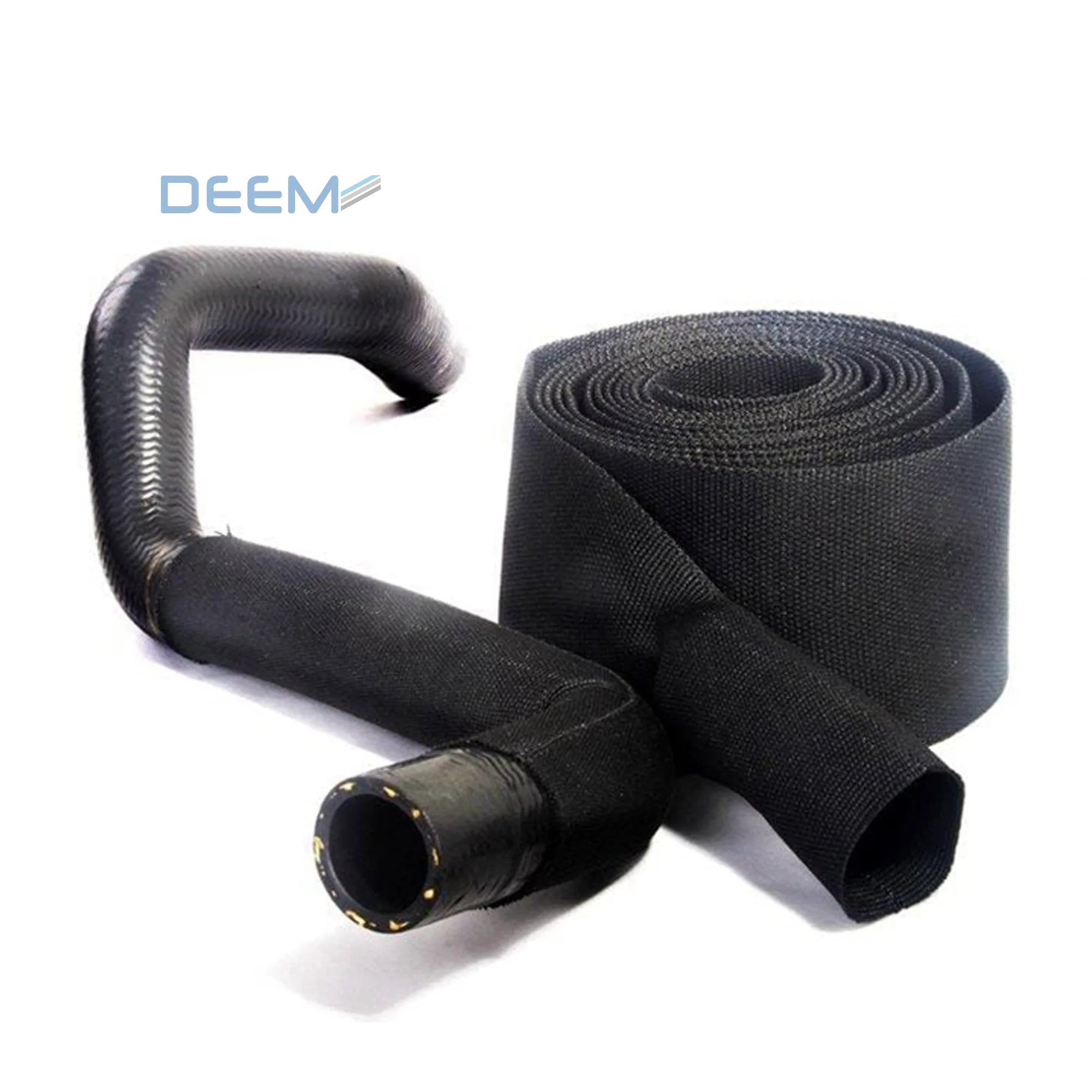 DEEM Heat Shrink Braided Sleeve for Hose Protection Heat Shrink Fabric Sleeve Cable Sleeve Braided