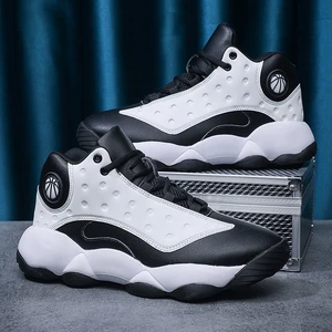 Men's Basketball Shoes Zapatos De Baloncesto Sneakers Anti-skid High-top Couple Breathable Men Basketball Shoes