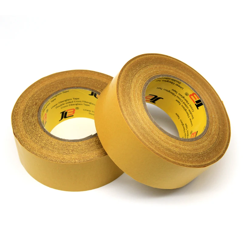 Jlw 323 Double Sided Fiber Tape Bi Directional Filament Tape D S Adhesive Tape Buy Double Sided Tapes Bi Directional Double Sided Filament Tape Double Side Adhesive Rubber Tape Product On Alibaba Com