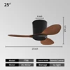 25INCH-Black + Wood