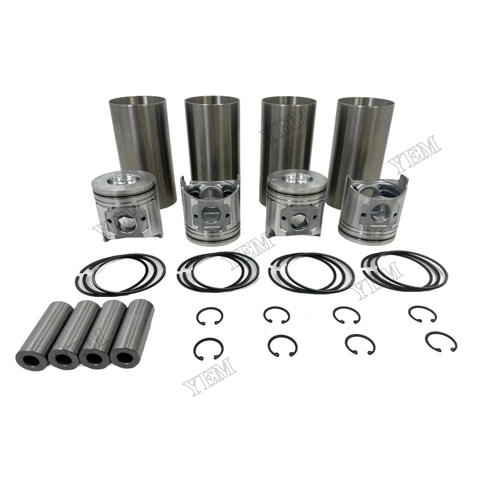 4TNV98C Cylinder Liner Kit For Yanmar Engine John Deere 318E 320E 326E Loader