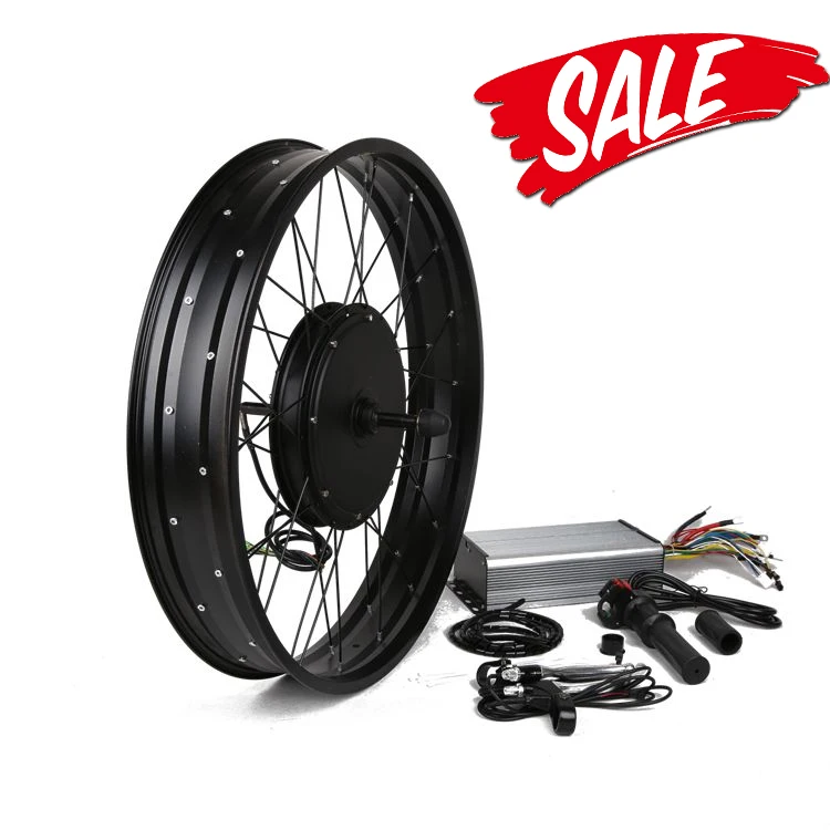 26in rear electric bicycle motor conversion kit 48v 1000w Yescom 26" Wheel Fat Tire effective electric bike upgrades! 26" VARSTROM BAFANG 48V 1000W