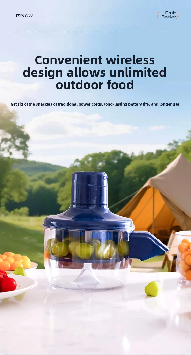 Newly Designed Best-Selling Kitchen Appliances Automatic Small Fruit Plum Garlic Peeling Machine Electric Grape Peeler for Home