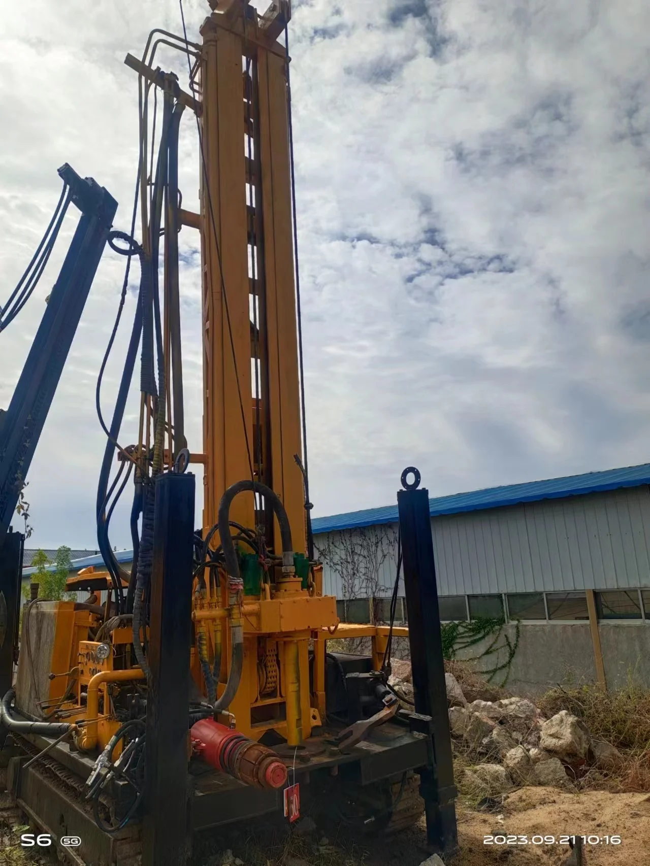 Used Produced in 2021 With Yuchai Engine Prd400 400m Good Working Water Well Drilling Rig