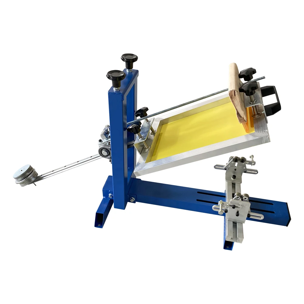 Manual Single Color Mug Printer Cylindrical Cups Silk Screen Printing Machine