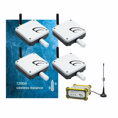 IOT Solution Wireless Ethernet Temperature Humidity Sensor Real Time ...
