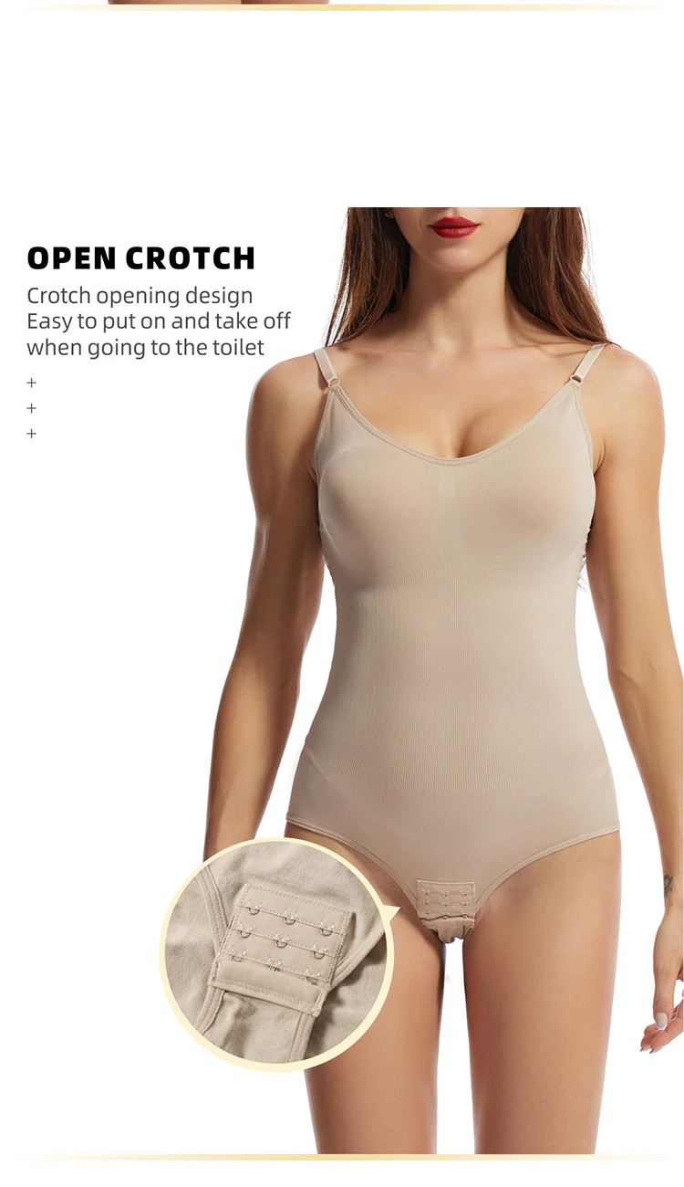 Seamless Full Body Shapewear Open Gusset Good Elastic Buy Full Body