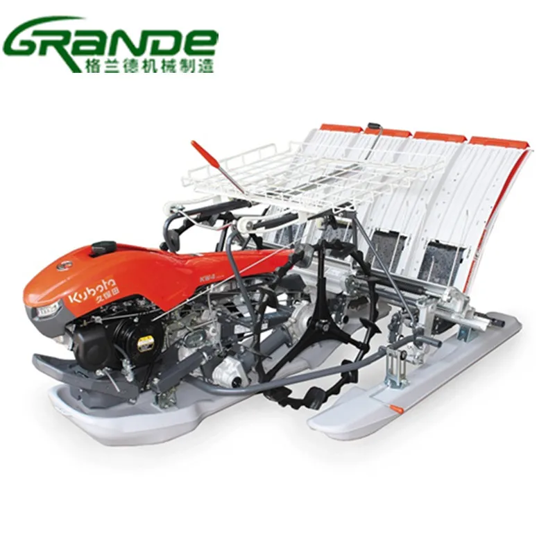 KUBOTA Walking Type 4 Rows Rice Transplanter