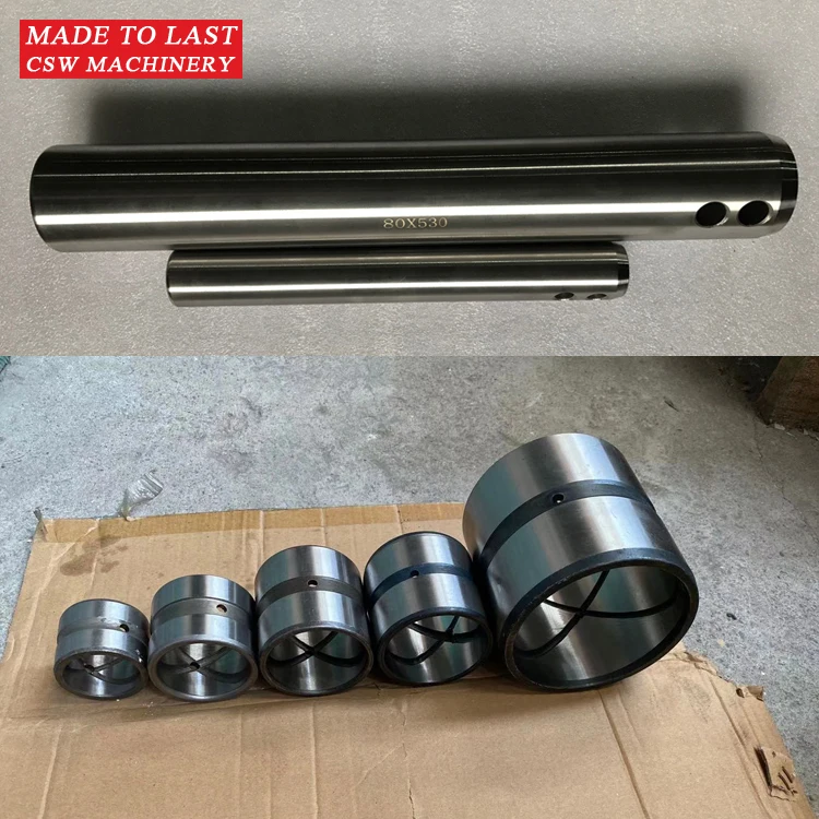 Excavator Bushing for Komatsu PC200 PC220 Caterpillar E320 OEM Quality Bucket Pins Bushings Factory Direct Excavator Spare Parts