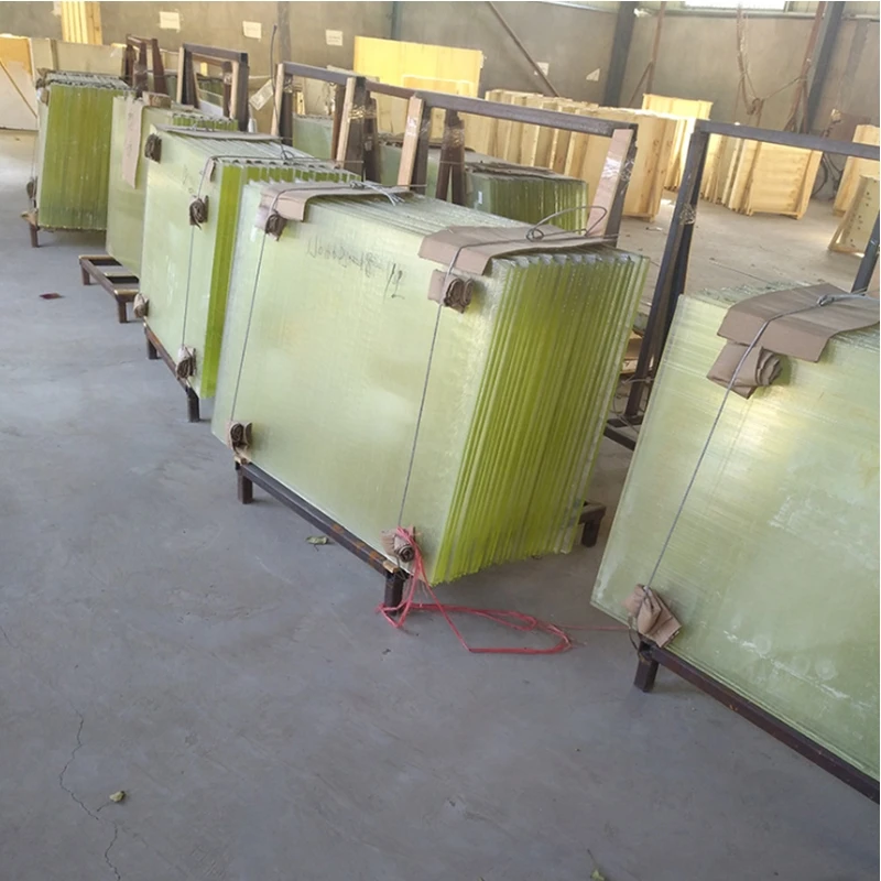Radiation shielding lead glass for CT rooms