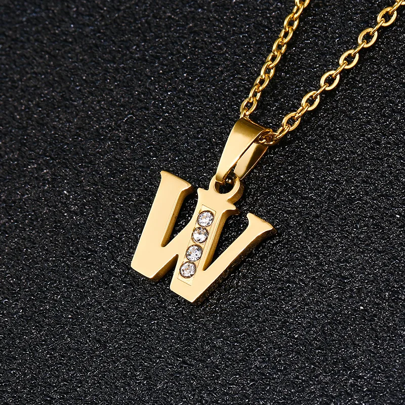 Fashion Charm 26 Initials Necklace 