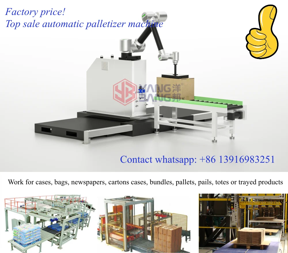 Automatic Bag Palletizer Machine Model-RCP-5 at Rs 2500000/piece | ऑटोमैटिक  पैलेटाइज़र in Mumbai | ID: 19121555397