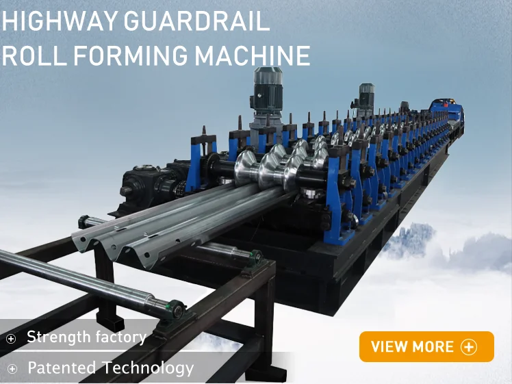 Guardrail Machine Expressway Crash Barrier Highway Crash Guardrail 2/3 Waves RollForming ...