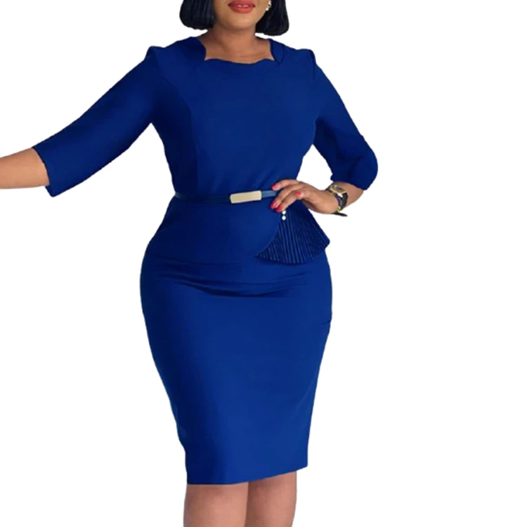 Wholesale Clothing Summer Dresses for Women Modest Church Dress Plus Size Woman Pencil Dress Wholesale Clothing Summer Dresses for Women Modest Church Dress Plus Size Woman Pencil Dress