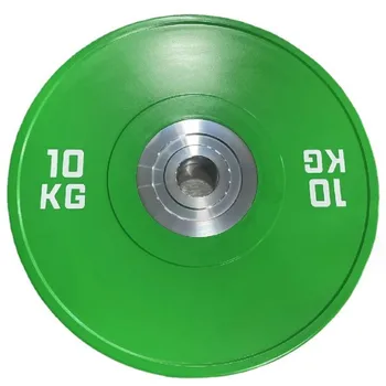 Barbell Standard Gym 20Kg Rubber Coated 45 Lbs Bumper Weight Plates Set 5-25 Kg  Rubber Weight Bumper