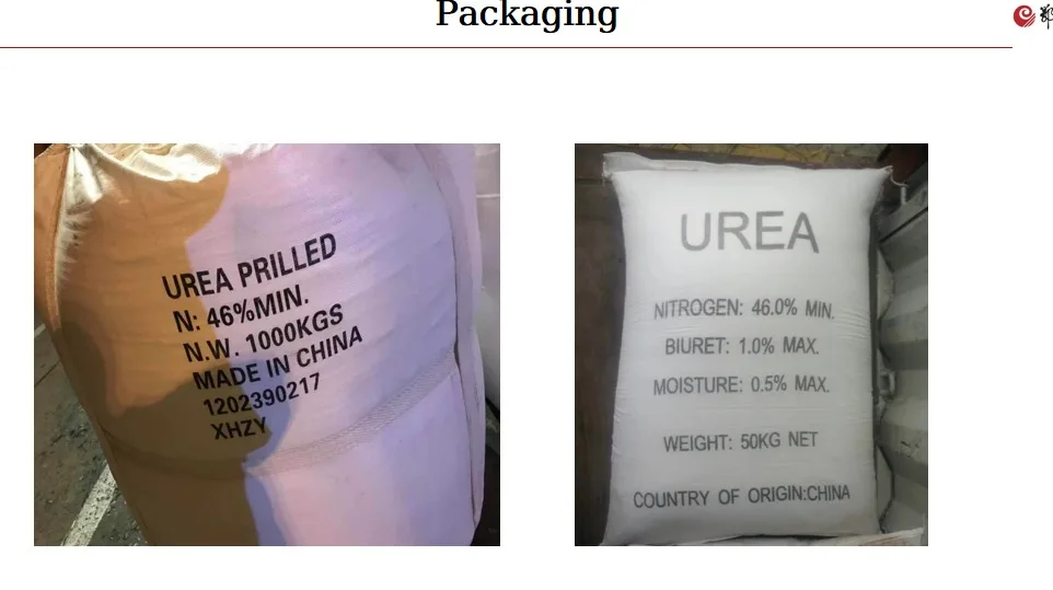 urea nitrogen klow Premium Prilled 46% Low Biuret Agricultural Fertilizer for Crop Growth Factory Price Species Rat
