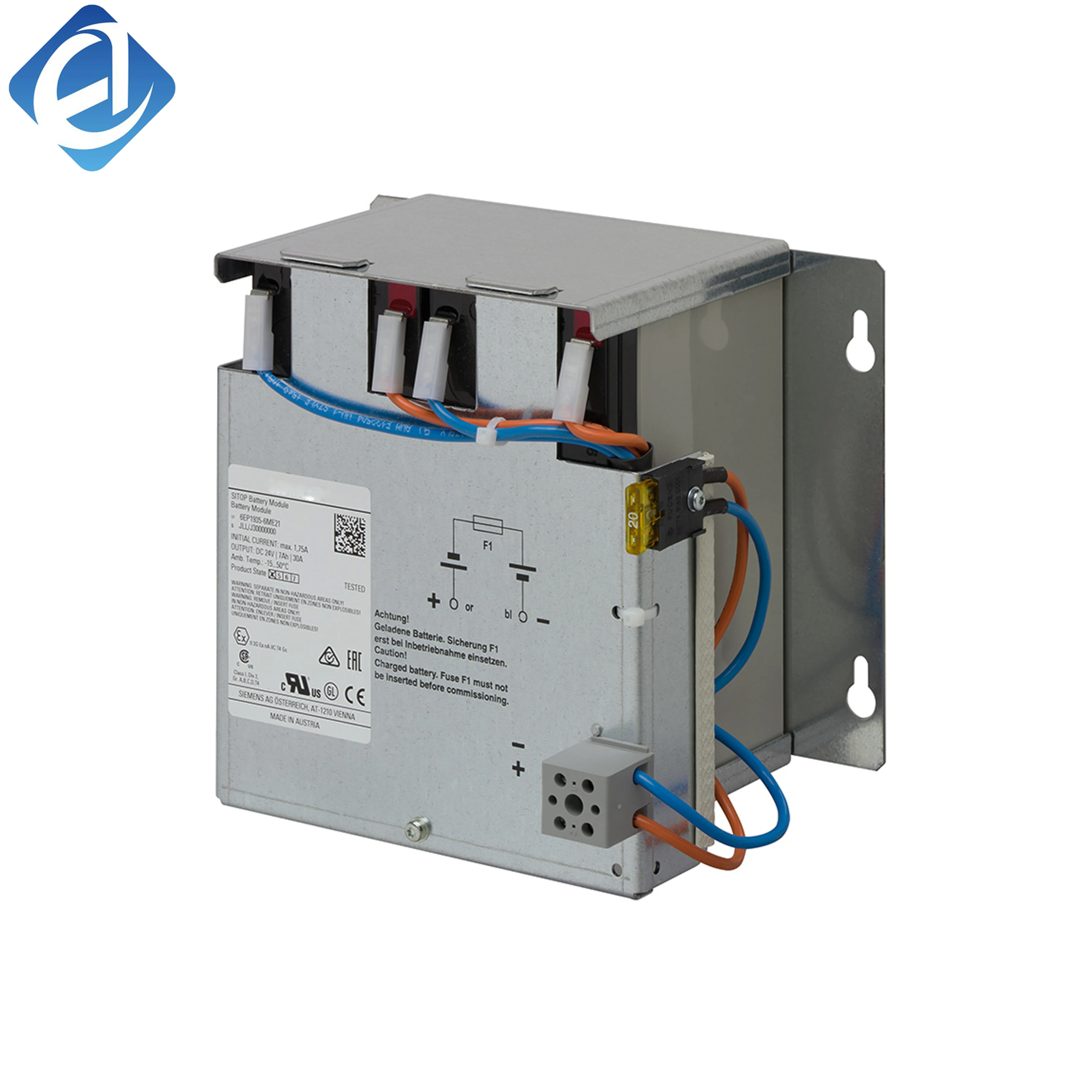 New Original 6EP1935-6ME21 buffer module for Siemens SITOP power supply series. Provides reliable DC buffer and backup for industrial control systems, protects against voltage dips and power failures, 