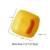 Yellow Square Muffin Cup Mold