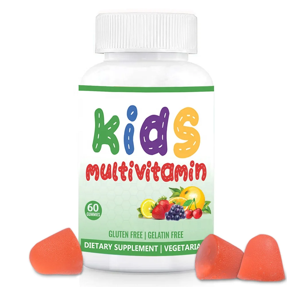 vegetarian multivitamin gummy vitamins for kids strawberry