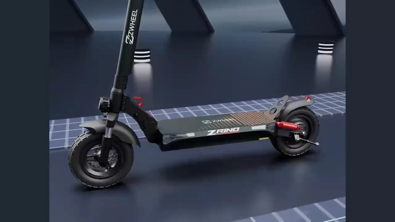 Fashion Electric Scooter 1200w Acceleration Motor Foldable Electric