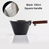 Black - Square Handle