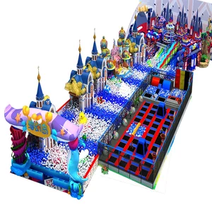 Factory Price Wholesale Kids Indoor Trampoline Amusement Park Games for Sale Trampolines Parks