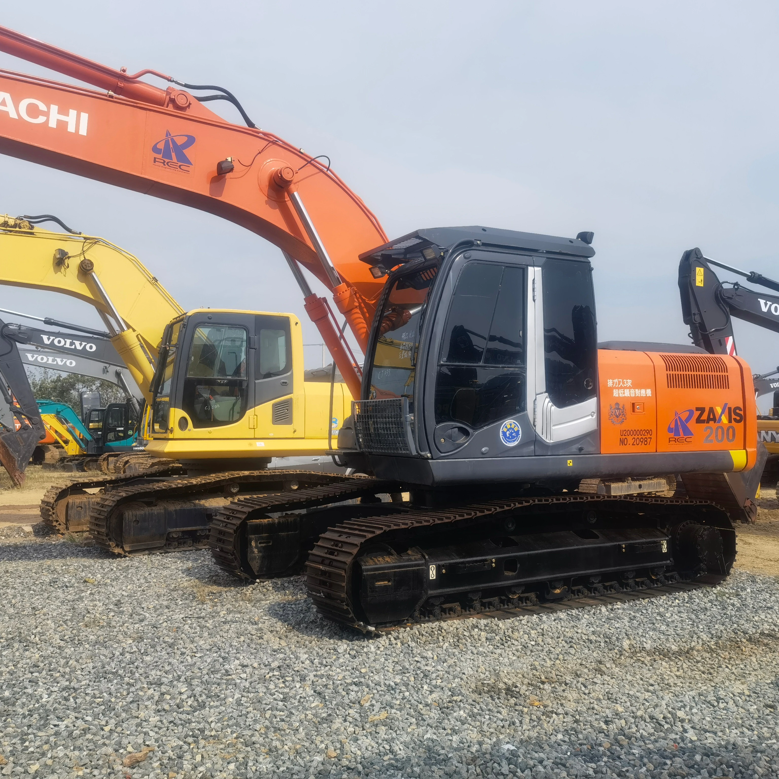 Used Hitachi Zx200-5g Hydraulic Crawler Excavator| Alibaba.com