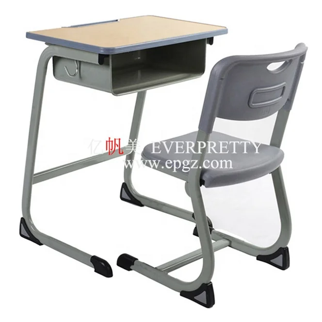 School Modern Education Furniture Student Fixed Height Study Table And