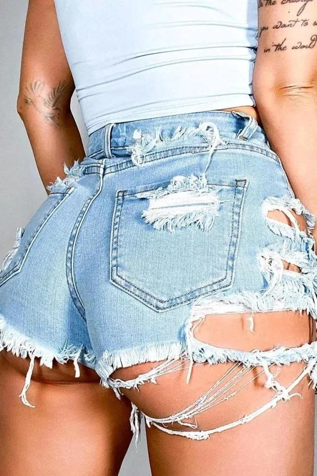 Womens Jean Shorts,Women Denim Pants 
