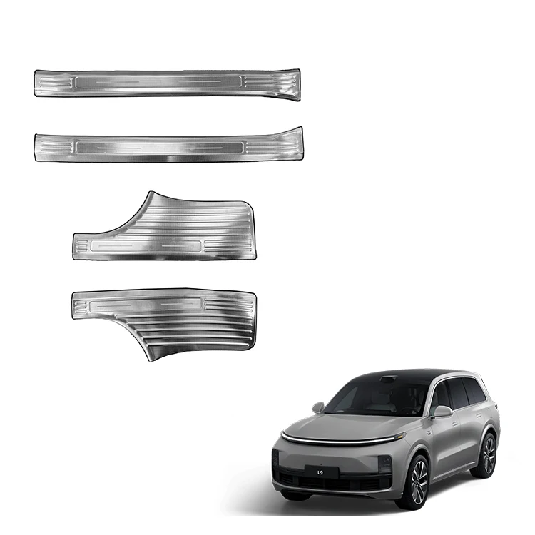 Inner Door Sill Guard for Lixiang L9 Accessories Stainless Steel Car Threshold Plate Door Sills Stickers Interior Accessory