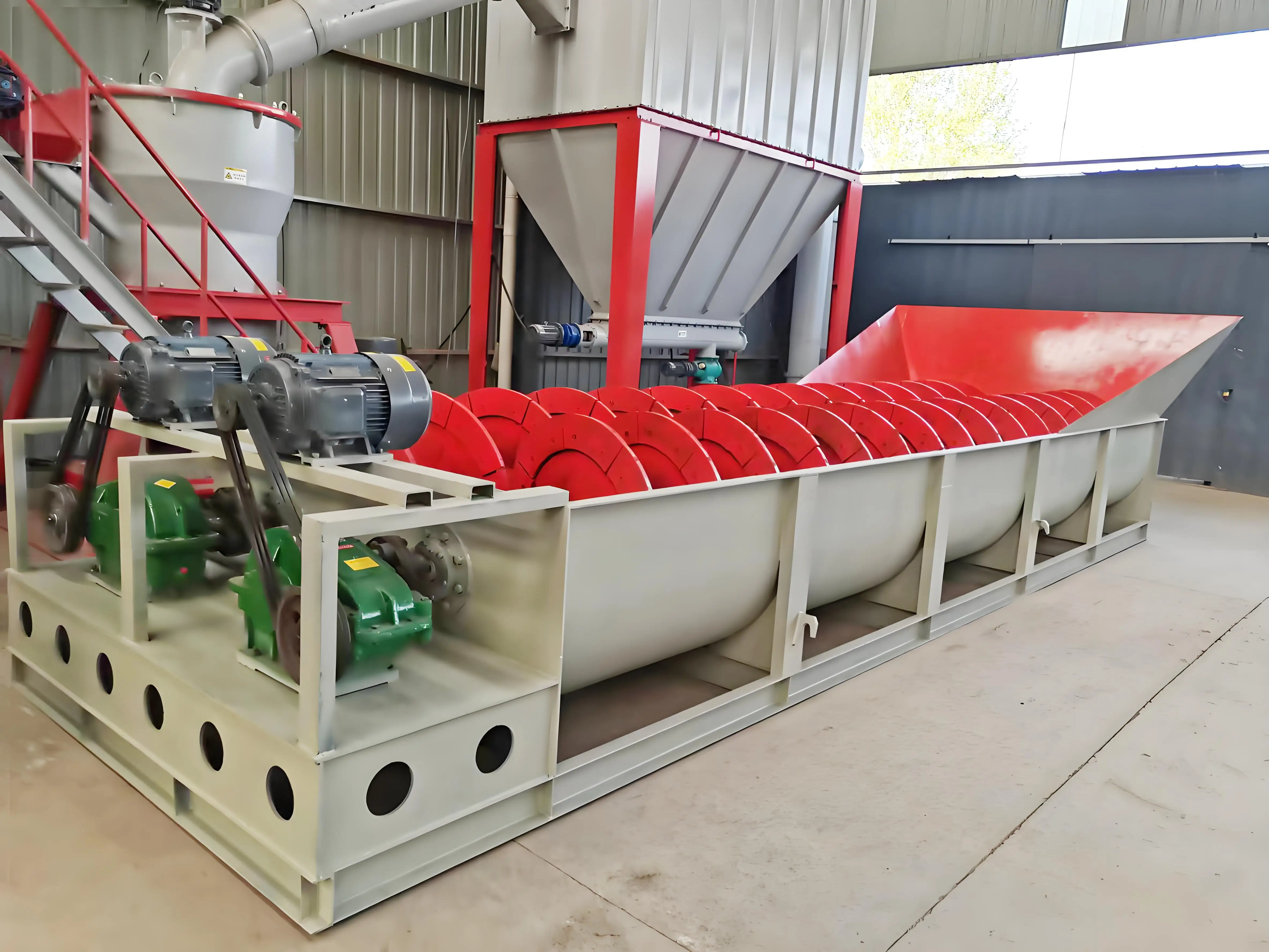 XL915 Japanese Sand Washer Machine Plant with Gear and Pump Core Components for Quarry Application
