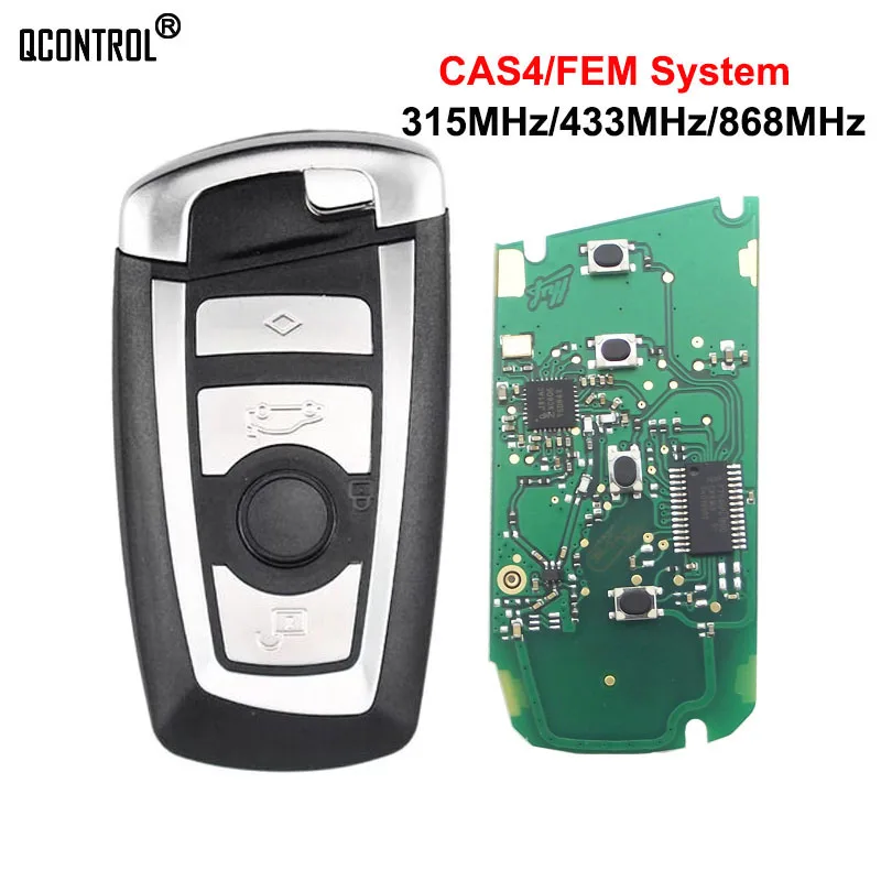 FEM/ BDC CAS4 CAS4 Smart Remote Key Fob 315MHz/ 433MHz/ 868MHz for BMW F Series 