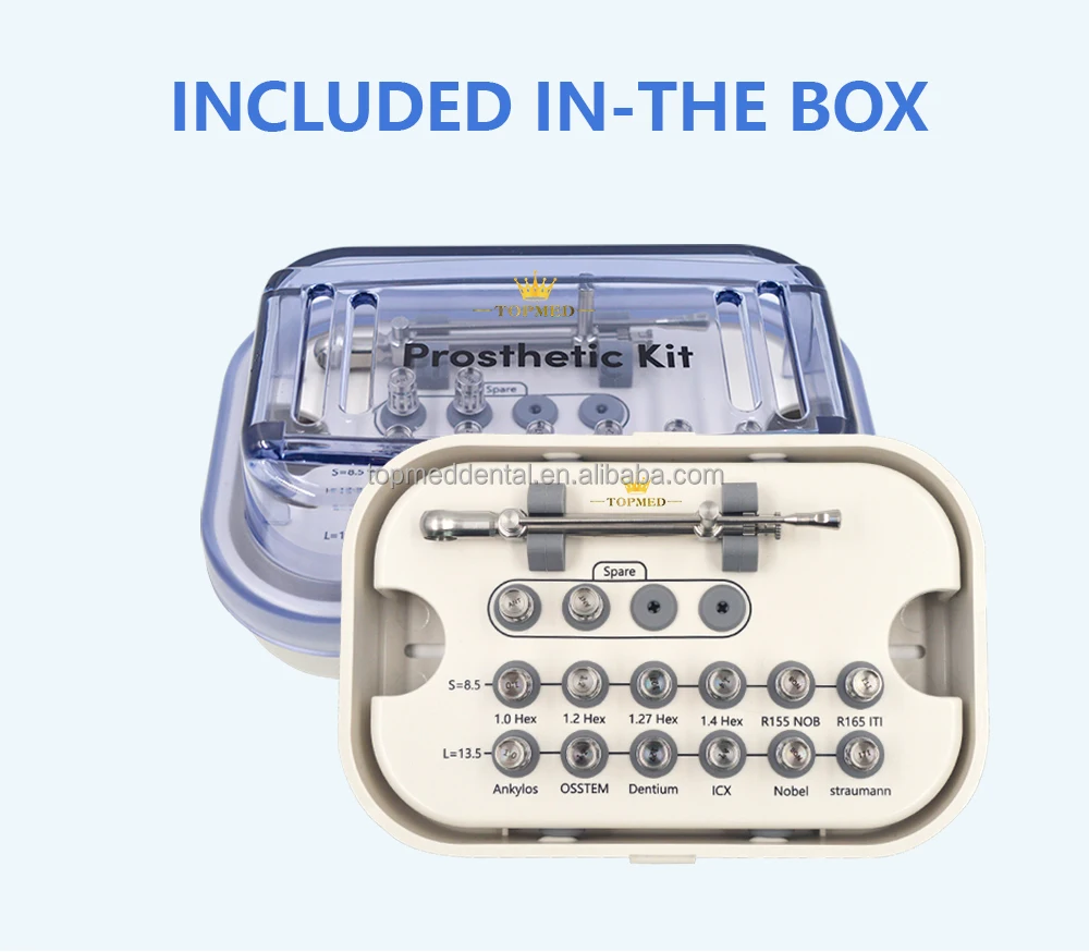 Universal Dental Implant Torque Implant Wrench Prosthetic Kit 1.0\1.2\1