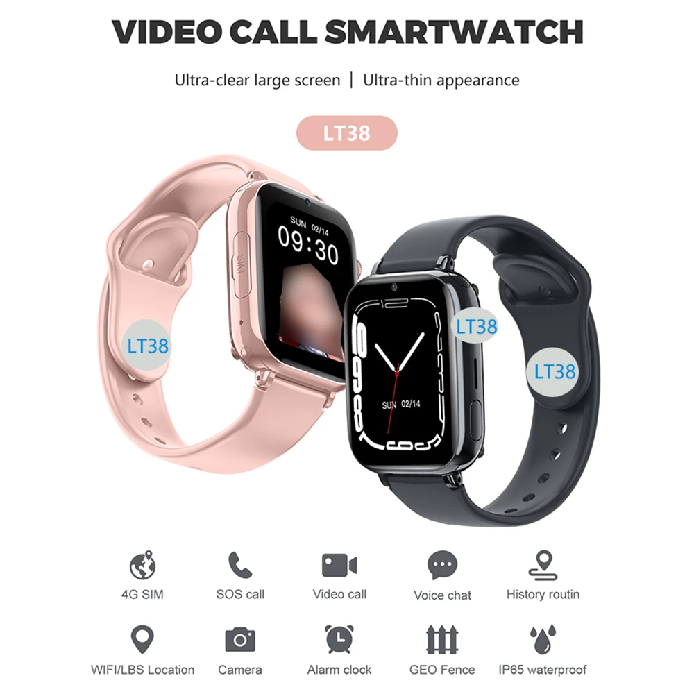 Acquista 4G Bambini Smart Watch 1000mah GPS Wifi LBS Posizione Chiamata SOS  Videochiamata vocale Orologio telefonico Pedometro Tracker Bambini Smart  Watch