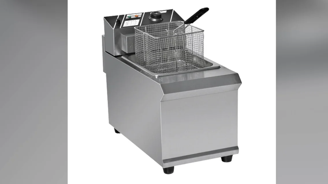 Counter Top Electric Mcdonald's Frying Machine/fish Frying Equipment