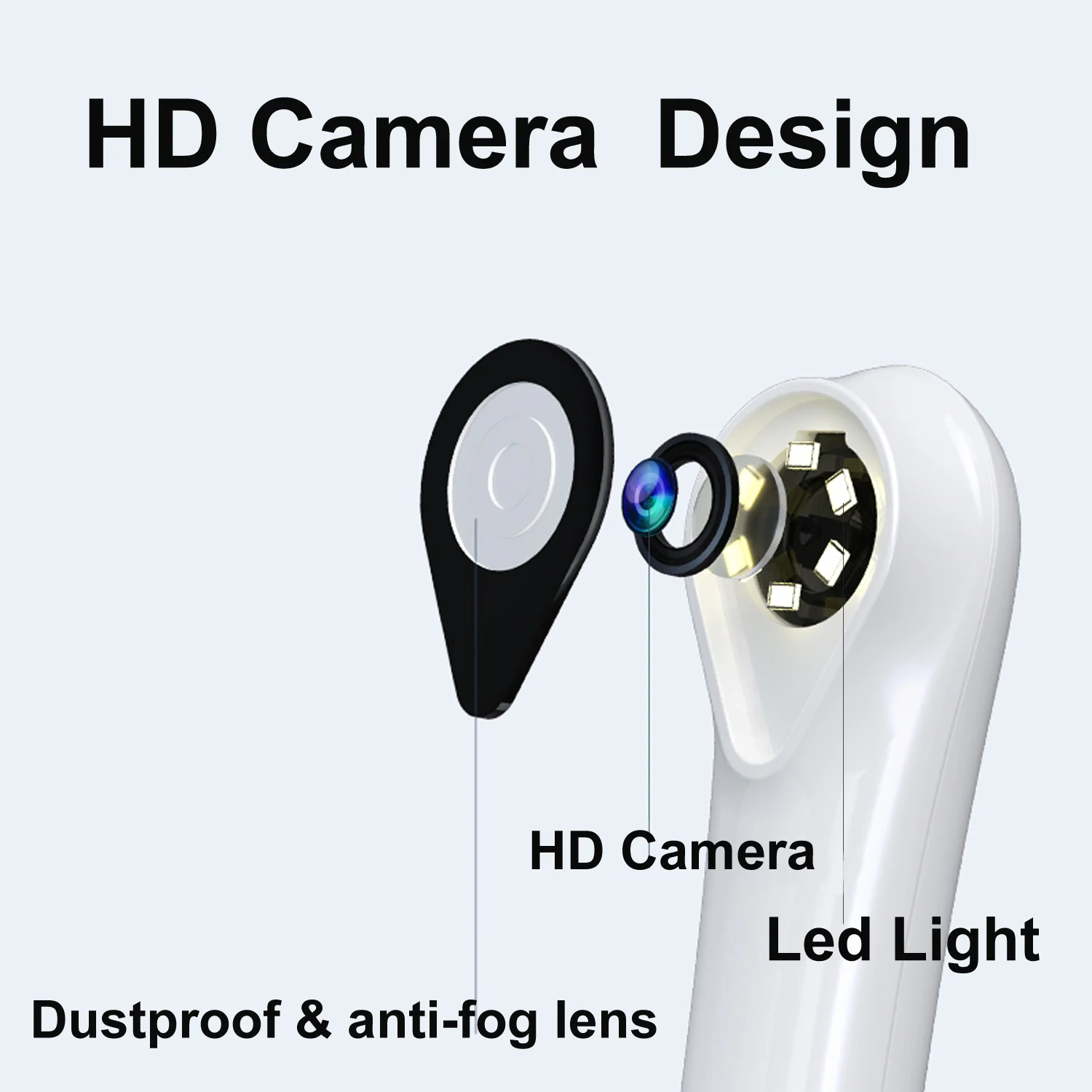 3 In 1 Inspection Dental Camera Compatible For Phone And Pc Devices