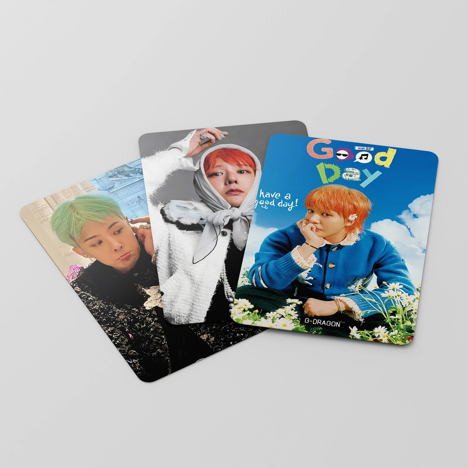 55pcs/set KPOP G-Dragon Ubermensch Solo Album Lomo Cards