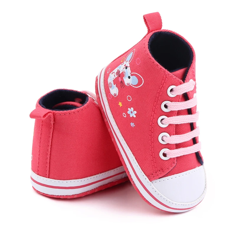 Foreign Trade Popular Cheap Softsole Baby Canvas Shoes factory