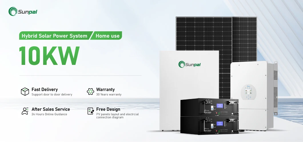 Sunpal Hybrid Solar Energy Storage System - 10kw 5kw 3kw