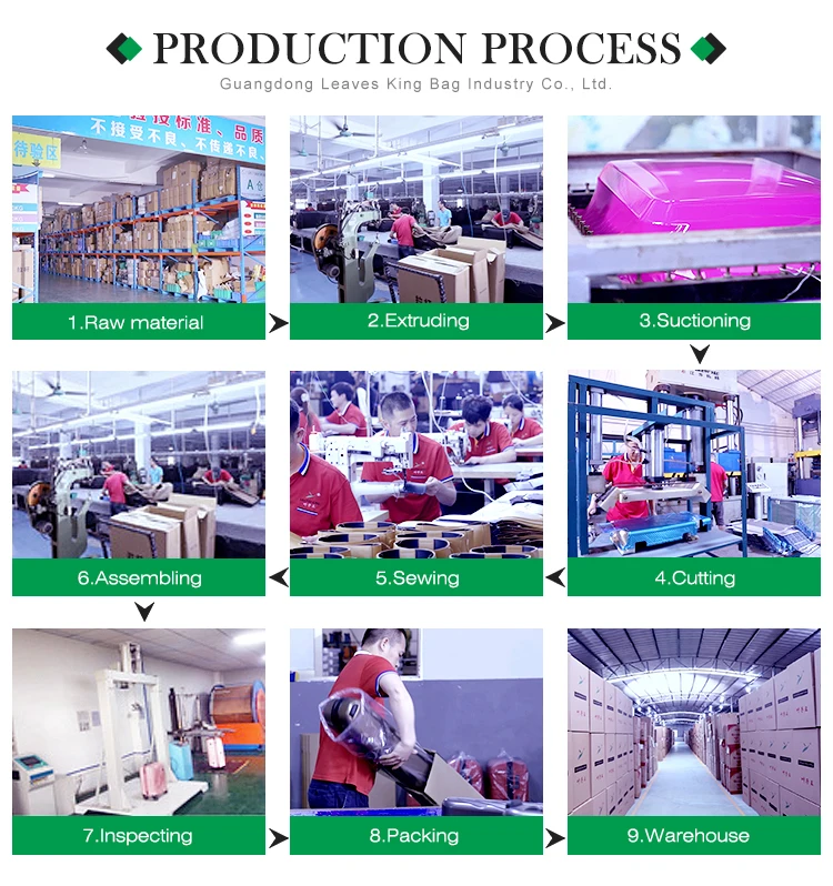 Stock Luggage Sets Expandable 4 Piece Sets Pp Spinner Suitcase Builtin