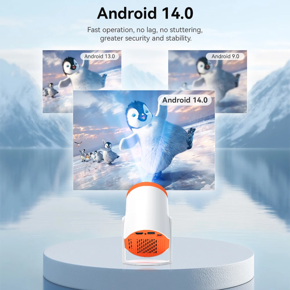 Mini Portable Android 4K Projector - Image 5