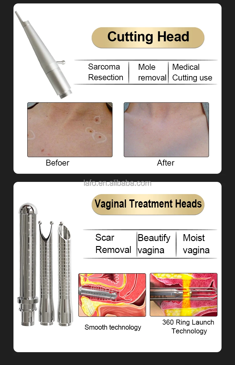 HOT portable 10600nm Fractional CO2 laser l tightening rejuvenation CO2 laser machine for scar removal