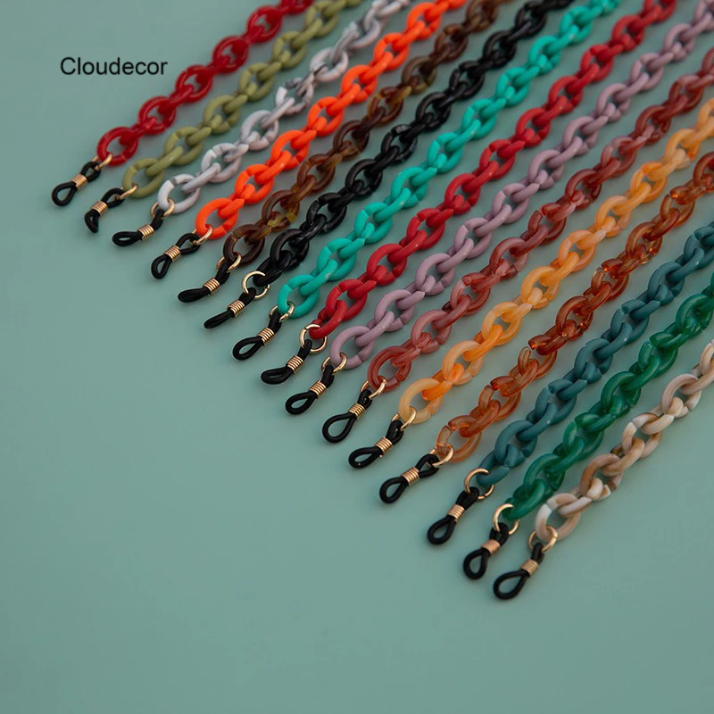 Женские акриловые цепочки