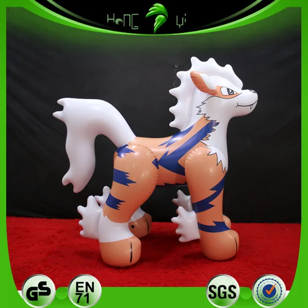 Customized Inflatable Standing Dog Inflatable Animal Toys for Fun Inflation Arcanine