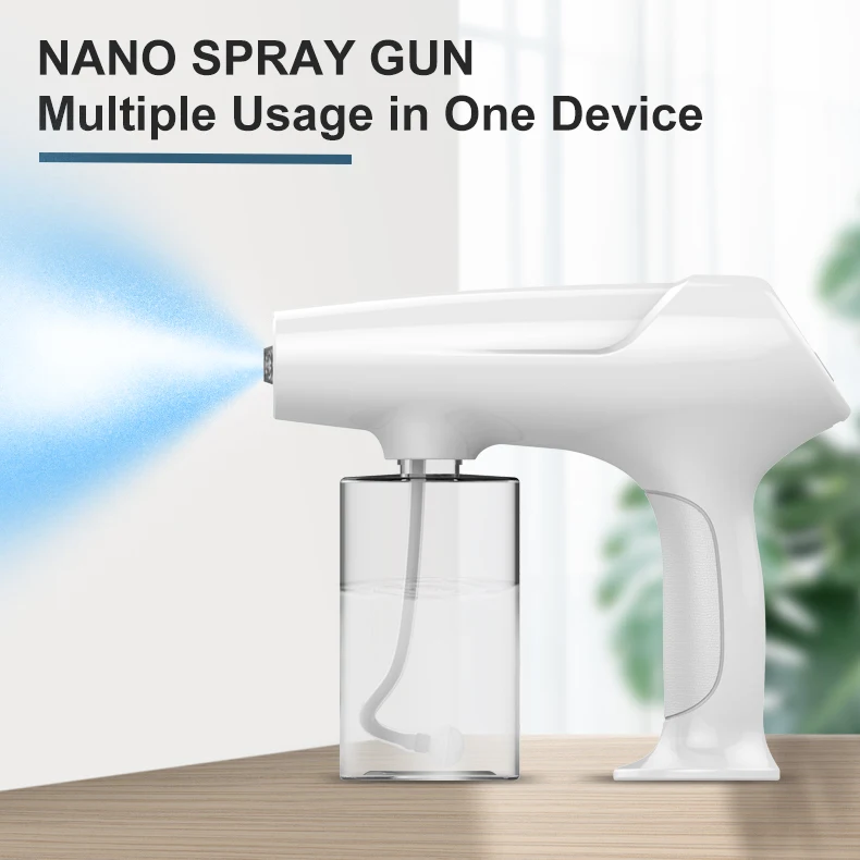 Barber Salon Aftershave Gun Perfume Mister Face Mist Spray Shaving Sprayer Nano Blue Light Aftershave Atomizer Sprayer